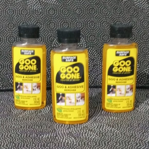🟤 $ 7.00 GOO GONE ADHESIVE REMOVER 2oz EACH 3 PCS - Picture 1 of 5